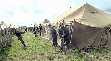 военные палатки